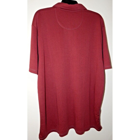 Tommy Bahama Men's Maroon Short Sleeve Button Up Casual Shirt XXL NWT - Picture 10 of 15